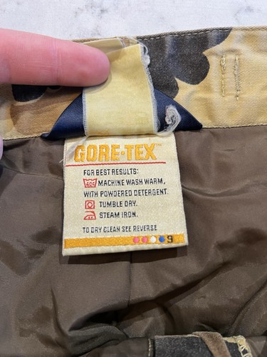 Vintage Columbia Gore-Tex Thinsulate Camo Hunting Pants Men’s 34x28 - Picture 6 of 13