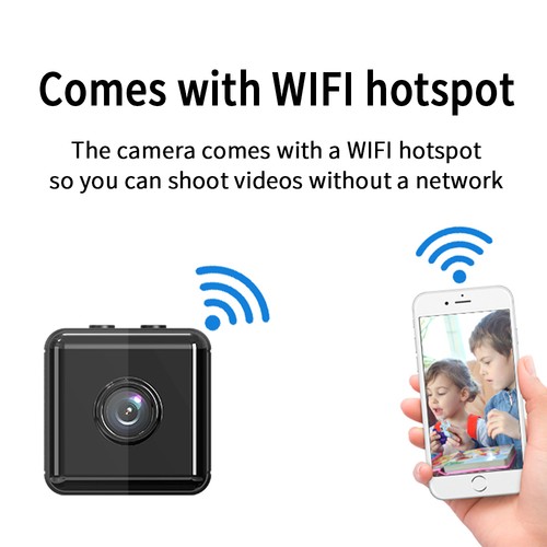 Mini WLAN Kamera Wireless IP Wifi Camera 1080P HD Überwachungkamera Live Cam Neu - Bild 3 von 9