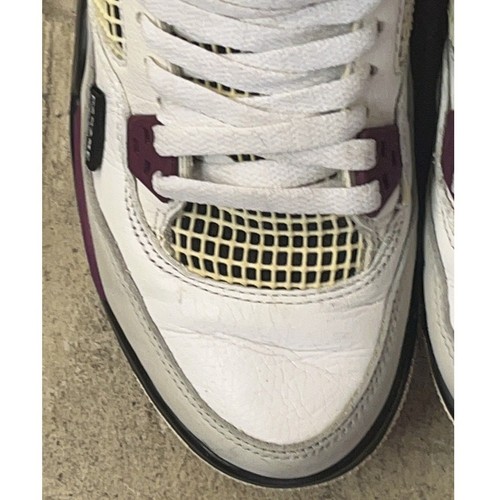 Nike Air Jordan 4 Retro x Paris Saint-Germain CZ6509-100 Size: 7Y - Picture 9 of 17