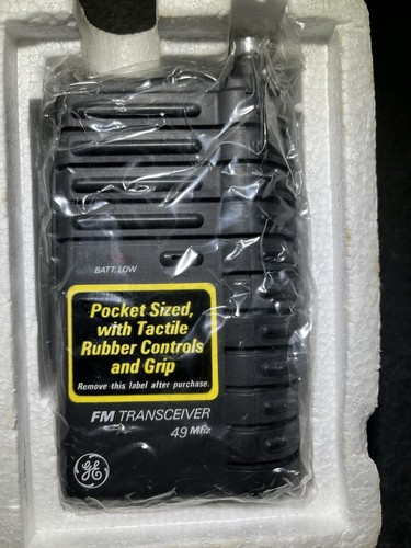 Lot de 4 talkies-walkie taille poche GE General Electric émetteur-récepteur FM 2 voies NEUFS - Photo 3/8
