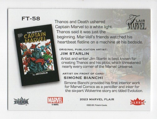 2023 Fleer Marvel Flair Flairium Choose Your Card/s - Picture 23 of 23