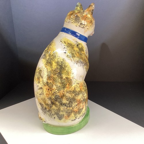 Große Keramik Viktorianischer Stil Katze Figur Italien Metropolitan Museum of Art LESEN - Bild 4 von 12