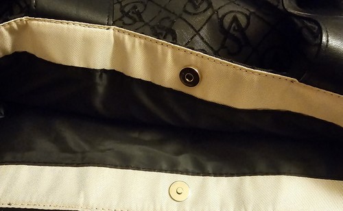 Victoria's Secret Large Black Weekender Logo Tote Beach, Gym, Bag Signature Logo - Picture 9 of 12
