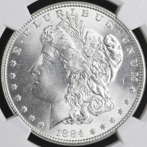 1884 Morgan Dollar MS-66+ NGC VIDEO - Picture 4 of 7