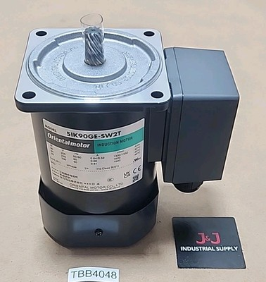 #ad #ad NEW Oriental Motor 5IK90GE SW2T 3 Ph Induction Motor 200 230V 50 60Hz Warranty $250.00