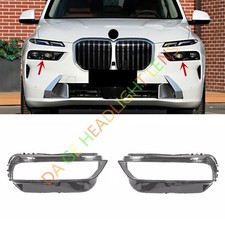 For BMW X7 2023-2025 Both Side Headlight Clear Lens Cover + Sealant