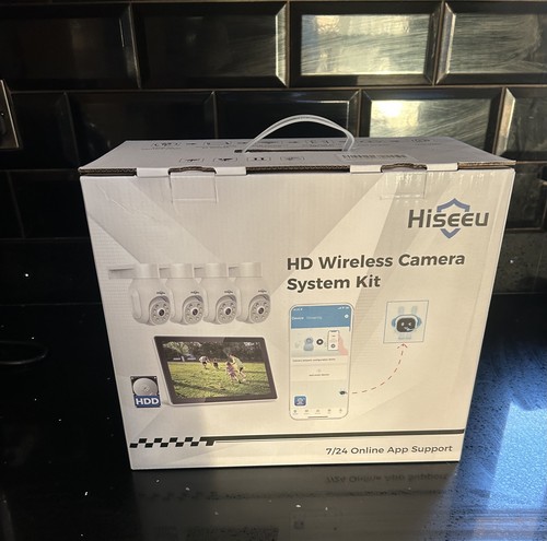 Hiseeu 3K 5MP Wireless CCTV Kamerasystem mit 10" Monitor, 10CH 5MP NVR, 4X PTZ - Bild 2 von 10
