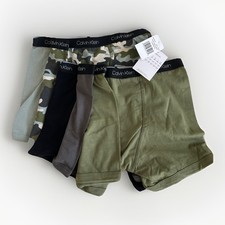 Calvin Klein Boys' Modern Cotton Boxer Briefs 5 Pack Large 12-14