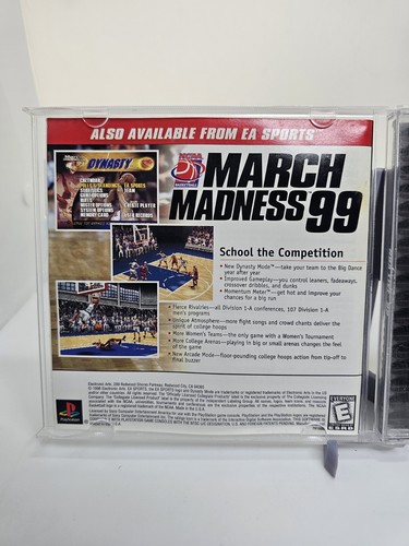 NBA Live 99 (Sony PlayStation 1, 1998) Complete In Original Box, Tested - Picture 4 of 8