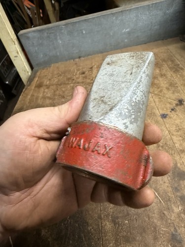 Ugello spruzzatore getto d'acqua tubo dept camion dei pompieri Wajax vintage vecchio originale raro USA - Foto 4 di 17
