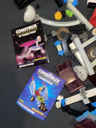 REPUESTOS SISTEMA DE CONSTRUCCIÓN FISHER PRICE CONSTRUX VINTAGE AÑOS 80 ¡Gran lote! - Imagen 3 de 16