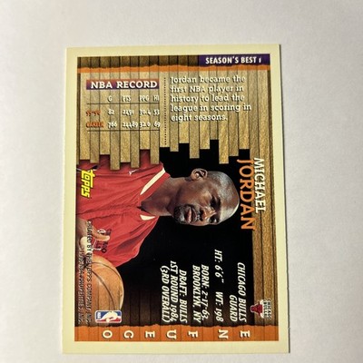 1996-97 Topps - Season's Best En Fuego Michael Jordan #1 | eBay