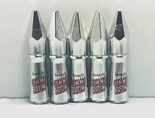  5 BENEFIT GIMME BROW Brow Volumizing Fiber Gel 5- Mini 0.03 oz RARE AS-IS