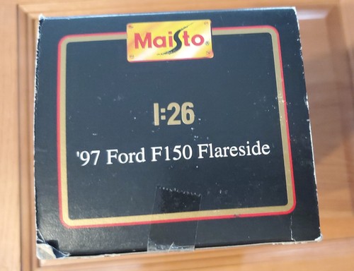 Oldtimer Maisto 1/26 97 Ford F150 Flareside silber 31921 - Bild 10 von 11
