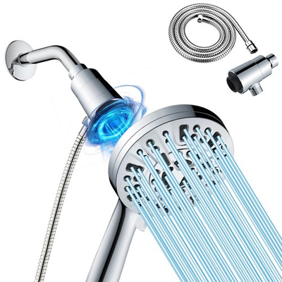 #ad High Pressure Shower Head with Magnetic Back Fixed Base DesignHandheld Showe... $36.79
