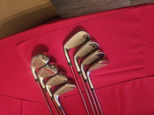 PowerBilt EX 200 Hybri7-PW + 56° Wedge Irons EX-200 Graphite Lynx Shafts A Flex - Picture 2 of 5