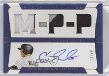 2022 National Treasures Signature Names Gold /49 Colton Welker Rookie Auto RC
