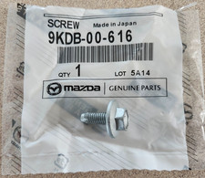 2013 - 2025 OEM Mazda Under Cover Retainer Mounting Screw / Bolt # 9KDB-00-616