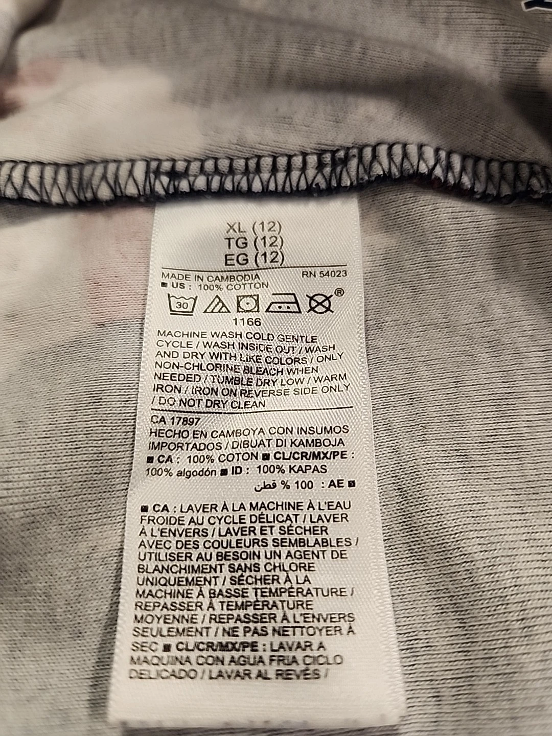 Old Navy 2pc Kid's Santa Pajama Set Size XL 12 Unisex Navy