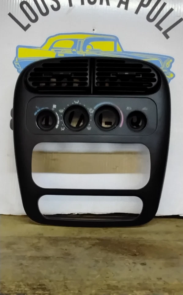 2000-2005 DODGE НЕОНОВЫЙ РАДИО НАГРЕВАТЕЛЬ ПЕРЕКЛЮЧАТЕЛЬ ОТДЕЛКИ ПАНЕЛИ ОБОДОК OEM СБОРКА - Изображение 4 из 4