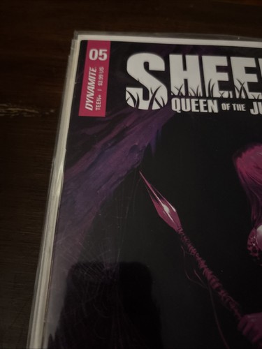 SHEENA #5 (LUCIO PARRILLO ULTRAVIOLET VARIANT) COMIC BOOK ~ Vf-Nm - Picture 3 of 6