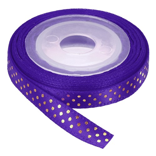 Cintas de grosgrain 5 yardas 1/4 pulgadas cinta púrpura profundo arco decoración - Imagen 1 de 7