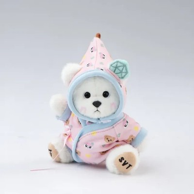 TEDDYTALES SEVENTEEN BONGBONG BEAR セブチ TeddyTales × Seventeen BongBong Bear with Pink Babysuit(15cm)