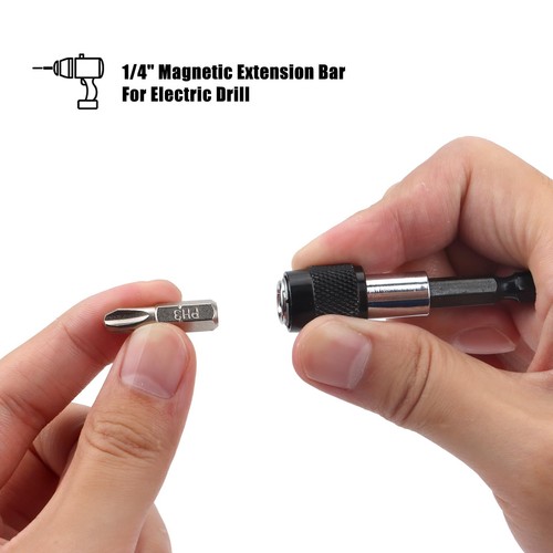 32 in 1 Ratchet Screwdriver Bit Set with Right Angle Offset 1/4" High Torque ... - Picture 6 of 8