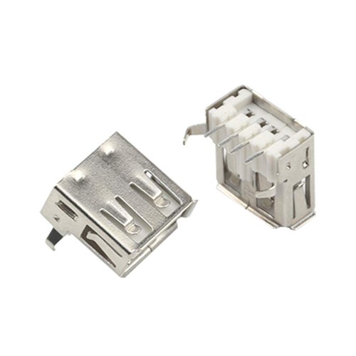 100 Stck. USB Standard Port Buchse Löten Rechter Winkel 4 Pin Stecker Lötbuchsen... - Bild 5 von 5