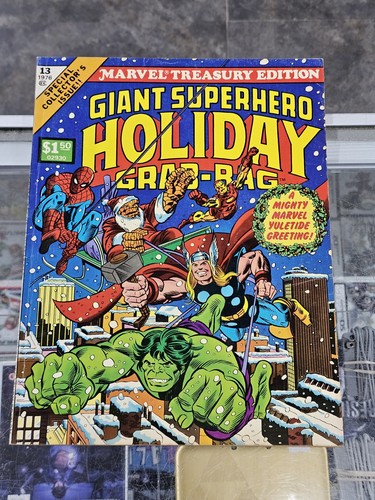 Marvel Treasury Edition #13 Giant Superhero Holiday Grab-Bag Marvel Comics 1976