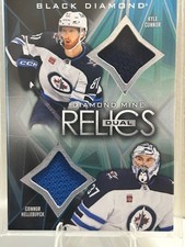 2024-25 Upper Deck Black Diamond - Diamond Mine Dual Relics Connor...