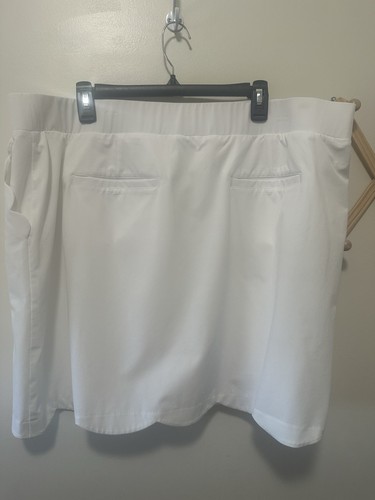 Chicos Zenergy UPF Neema weiß Jakobsmuschelsaum Skort Rock Größe 4 oder US 20 - Bild 4 von 6