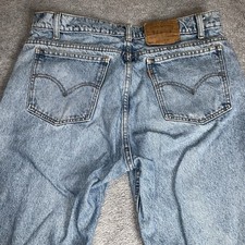 Vintage Levis 505 Orange tab made in usa straight leg jeans size 36 x 30