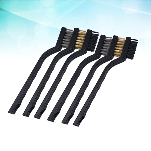 6PCS Hot Bed Brush Copper Iron Nylon Wire 3D Printer Nozzle Cleaning Brush - Zdjęcie 7 z 12