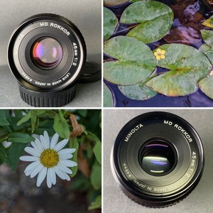 Minolta 45mm f/2 MD Rokkor Pancake Standard Manual Focus Lens test pics