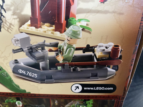 Lego Indiana Jones River Chase Kingdom Teschio di Cristallo 7625 Nuovo con scatola - Foto 6 di 10