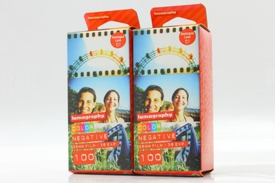 [ Unused ] Lomography Color Negative Iso 100 35mm Film Triple Pack x2 From JAPAN