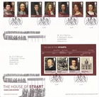 2 x GB RM FDCs: 2010 The House of Stuart - Set & Sheet + Bureau Cancels