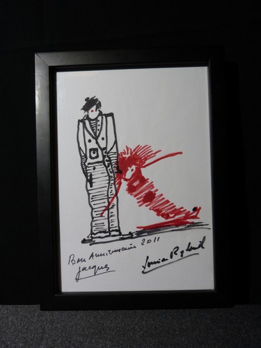 Sonia RYKIEL Designer Female Mannequin 2011 Drawing Board Felt - Picture 20 of 20
