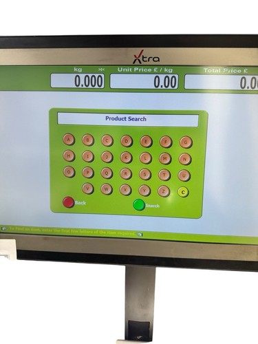 Avery Berkel Xtra XT300 self service label printing scale. Food scales Butchers - Picture 4 of 6
