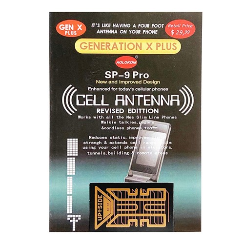 2pcs SP-9Pro Antenna Stickers for Camping Amplifier Signal Booster for Phone _pu - Zdjęcie 6 z 8
