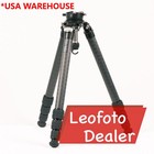 Statyw Leofoto LM-364C + YB-75LC z miską wideo + podstawa poziomowania dźwigni