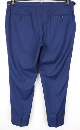 SUITSUPPLY Ferrara Herren Anzug UK48R Weste Hose blau reine Wolle 2-teilig * - Bild 11 von 16