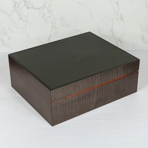 Humidor de arce y cuero teñido Hermès - Imagen 11 de 11