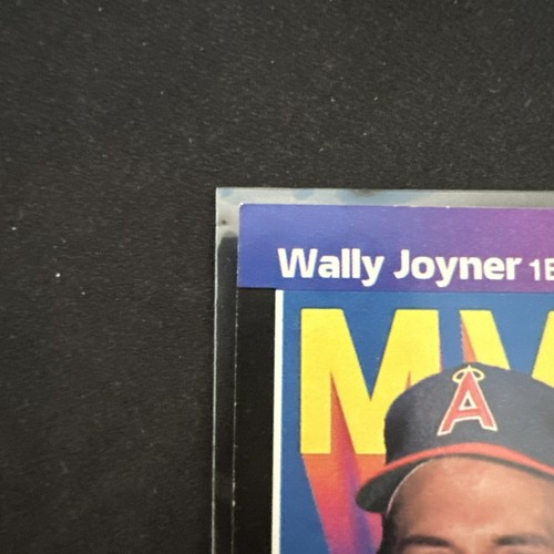 Wallace (Wally) Keith Joyner 1989 Donruss MVP California Angels - #BC-21 NM - Picture 2 of 10