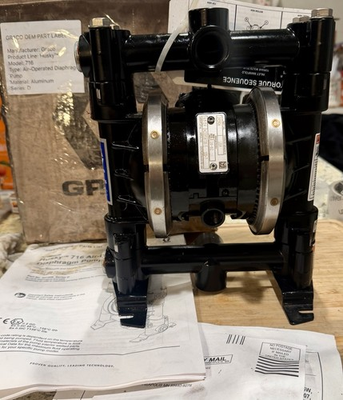 #ad Graco Husky 716 Air Operated Diaphragm Pump Aluminum AODD OEM 241906 $1014.99