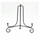 2Pcs Wrought Iron Dish Racks Plate Display Stands for Home Decoration