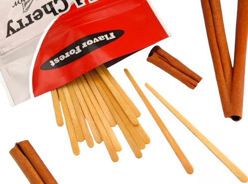 Hot Cinnamon Flavored Toothpicks (Flat Shape) 100ct - Picture 2 of 4