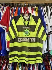 CELTIC 1996 1997 AWAY FOOTBALL SHIRT SOCCER JERSEY UMBRO sz 2XL MEN