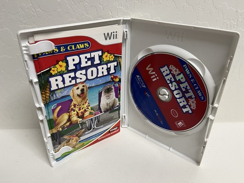 Paws & Claws Pet Resort Nintendo Wii Clean And Complete CIB Manuals Tested Great - Picture 3 of 7